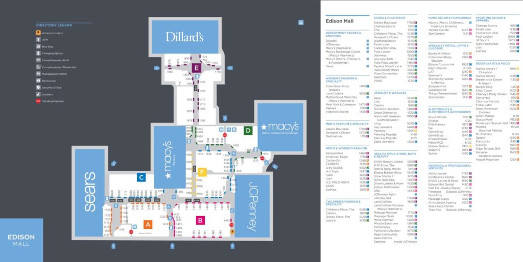 Edison-Mall-Map-Stores
