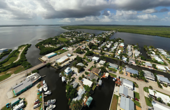 Pine Island Florida Blick auf Matlacha